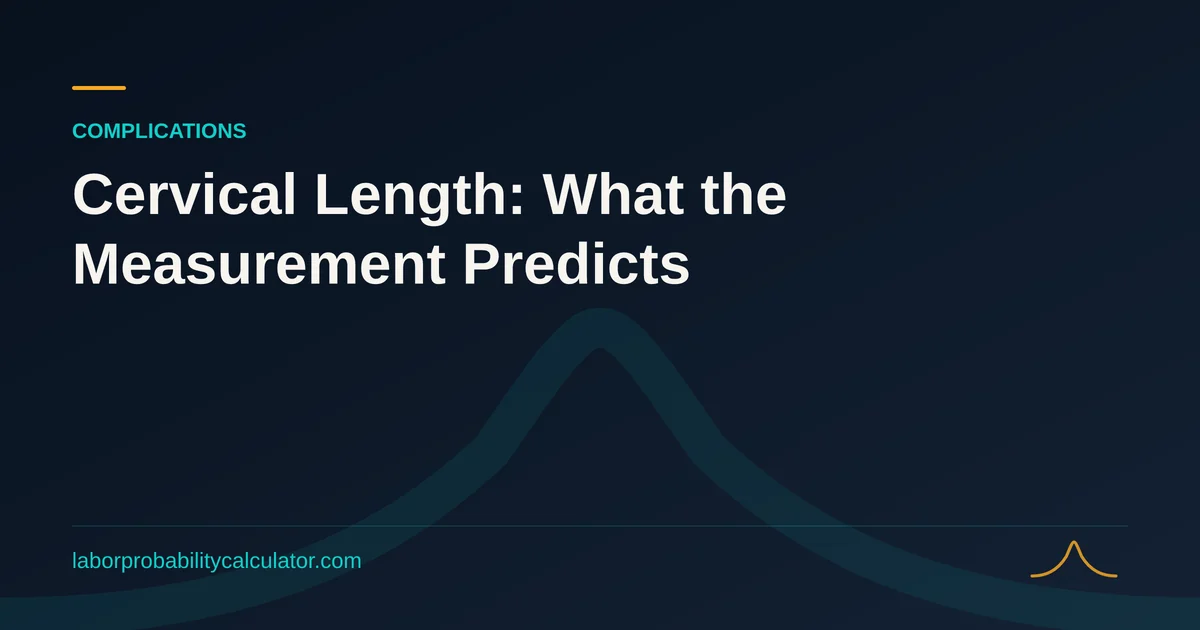 Illustration for Cervical Length: What the Measurement Predicts
